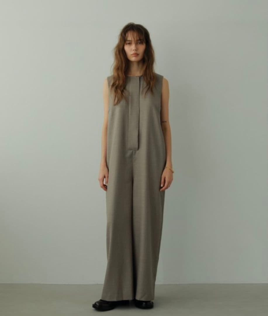 ノースリーブIラインオールインワン