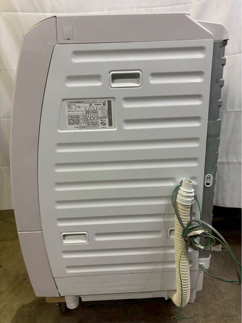 【分解洗浄】【保証】日立 BD-SX110C 洗剤自動投入洗濯11kg 2019