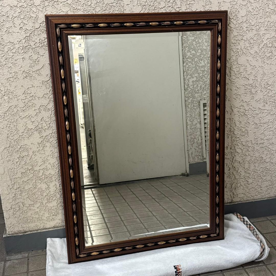 ☆☆塩川光明堂　吊鏡　HS224B　ウォールミラー　アンティーク　ヴィンテージ