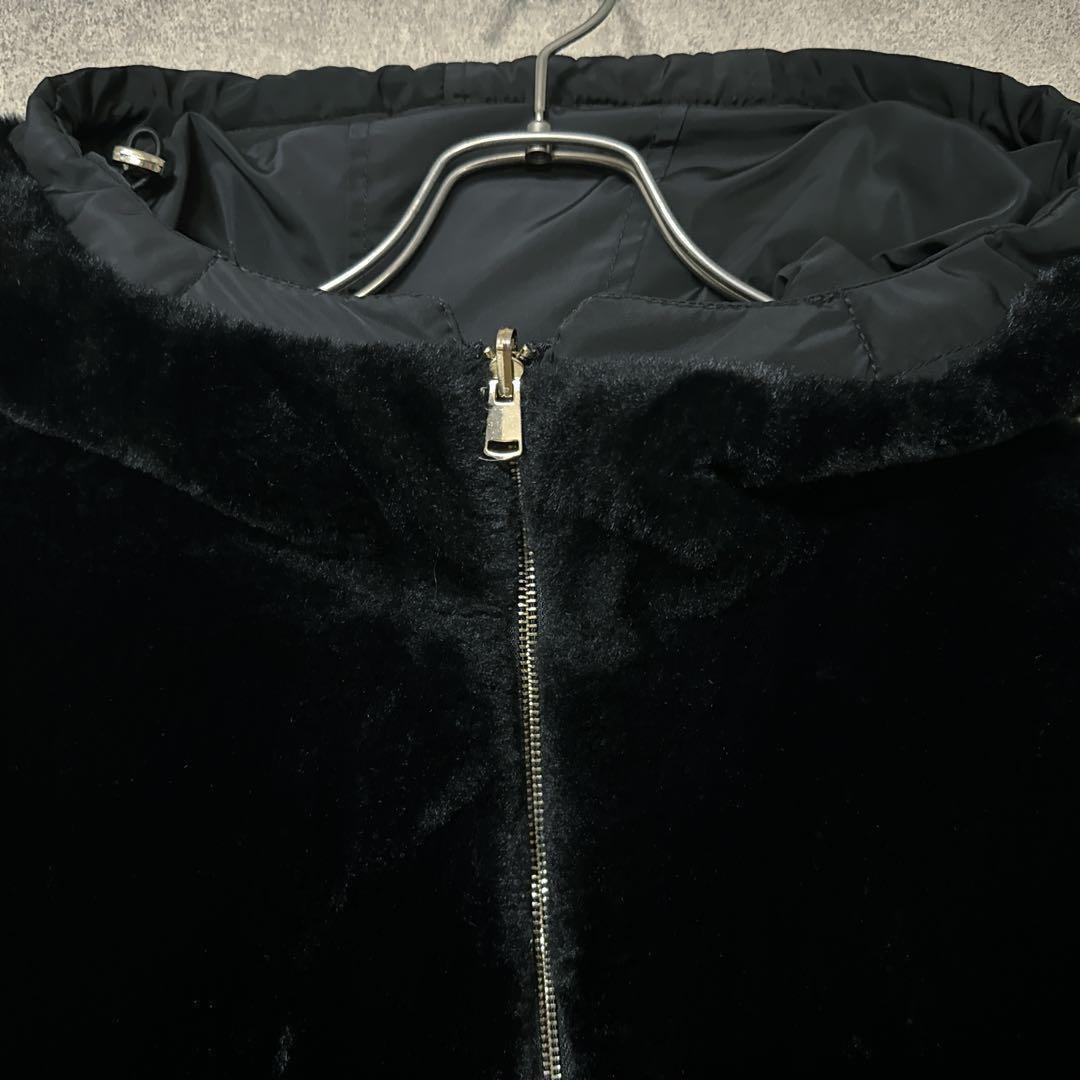 ZARA ザラ フェイクファー ジャケット リバーシブル ブルゾン コート