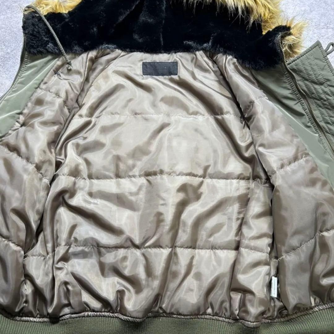 00s【archive】N2B/ミリタリーフライトジャケット/Y2K/短丈/ボア