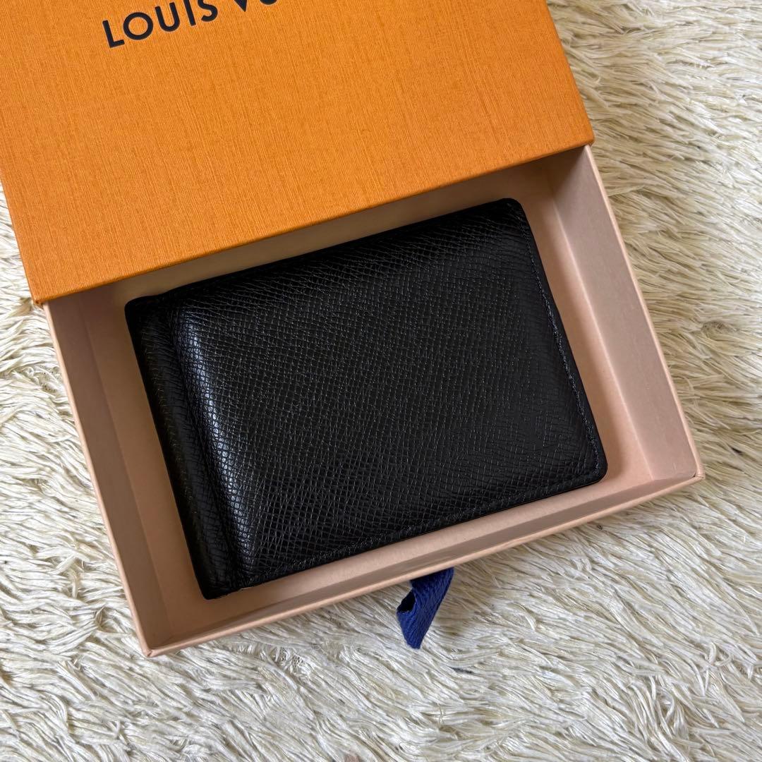 IC内蔵【美品】ルイヴィトン タイガ ポルトフォイユ パンス マネークリップ