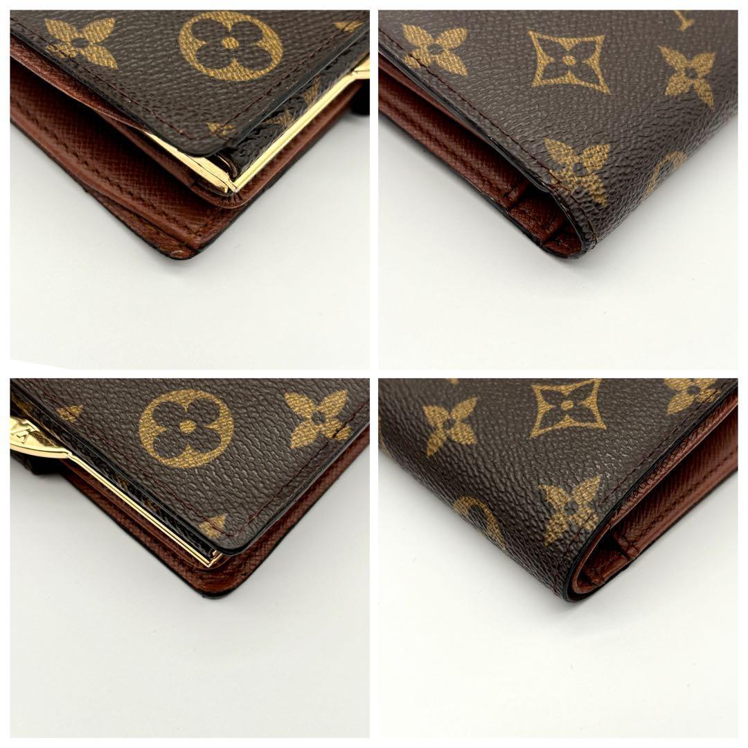 ルイヴィトン 二つ折り財布 モノグラム ヴィエノワ がま口 小型 レディース