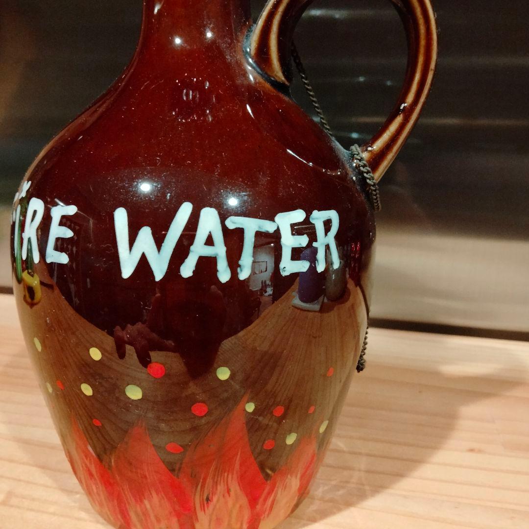 美品　50s デビル　サタン　死神　ビンテージ　デカンタ