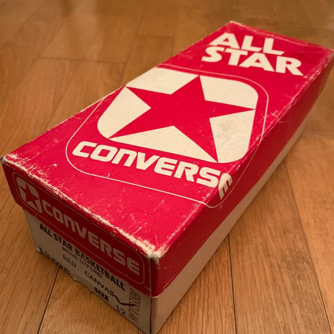 全*ん様 コンバースオールスター　1978年赤箱の空箱　 エルトラ社