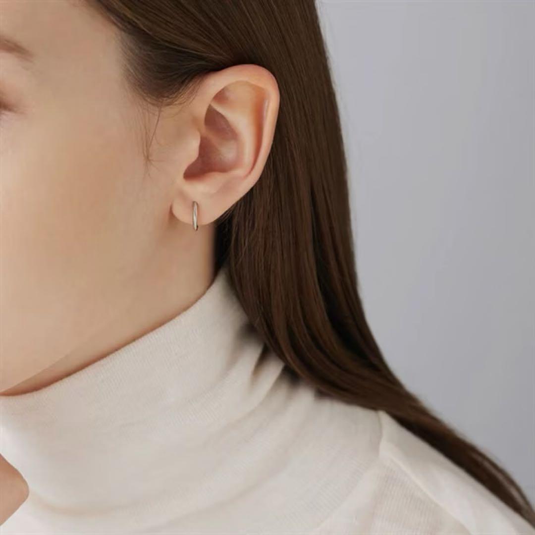 4℃ HOMME+ プラチナピアス 片耳用