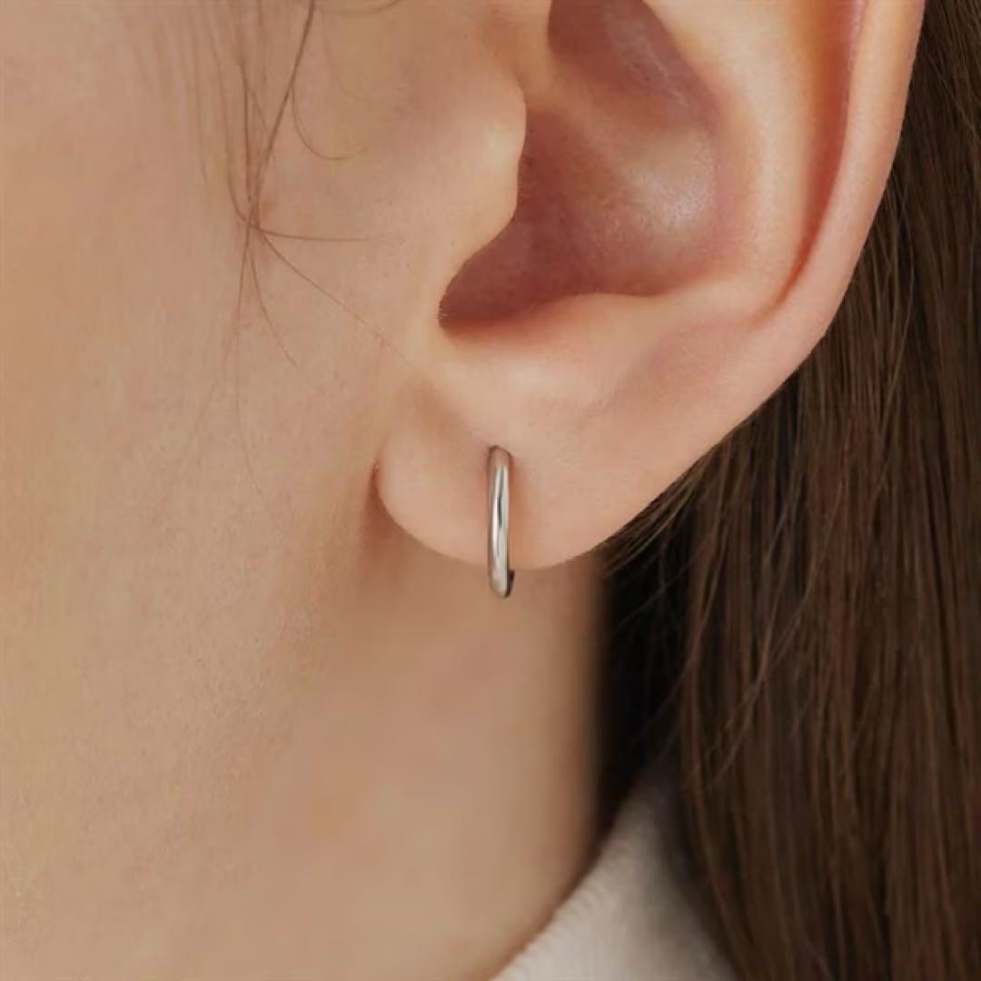 4℃ HOMME+ プラチナピアス 片耳用