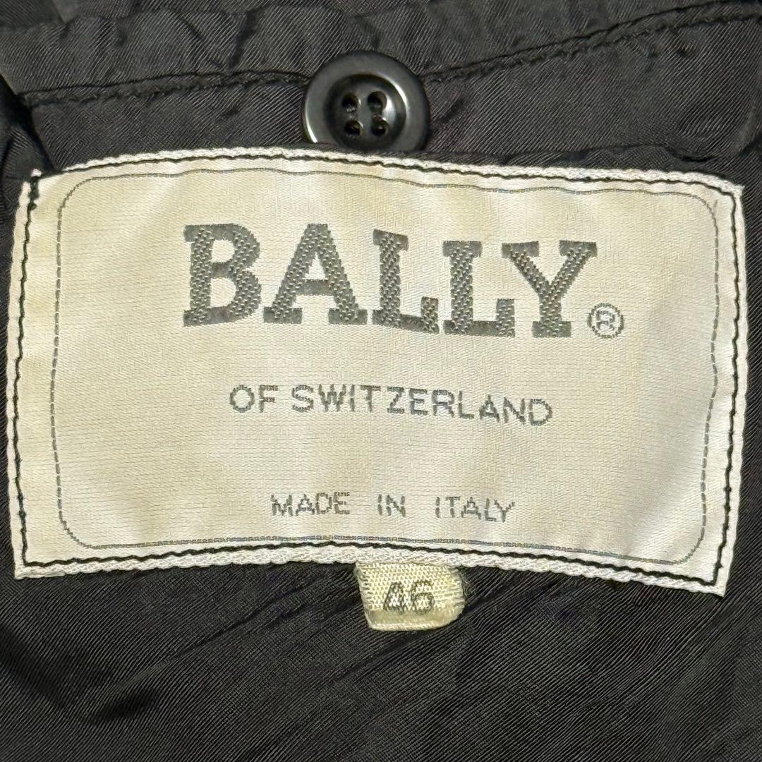 BALLY イタリア製 ヴィンテージ レザージャケット 実寸XL 相当 ブルゾン