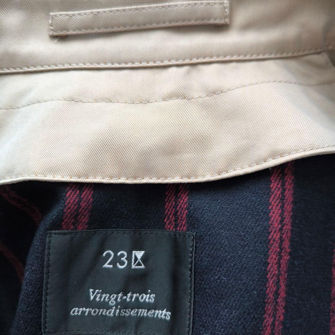 極美品　23区　トレンチコート　ロングコート　アウター