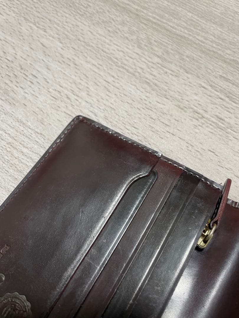 【24時間以内発送】GANZO ガンゾ　シェルコードバン　バーガンディ