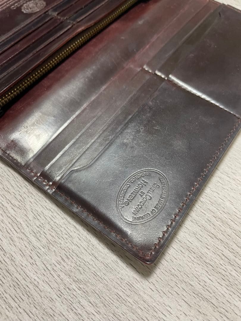 【24時間以内発送】GANZO ガンゾ　シェルコードバン　バーガンディ
