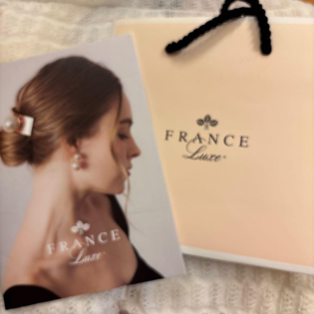 専用＊FRANCE Luxe パールスパイラルスクリューピン パール×ゴールドＬ