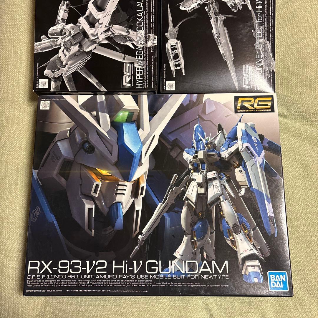 RG 1/144 Hi-νガンダム＆装備セット【中古】