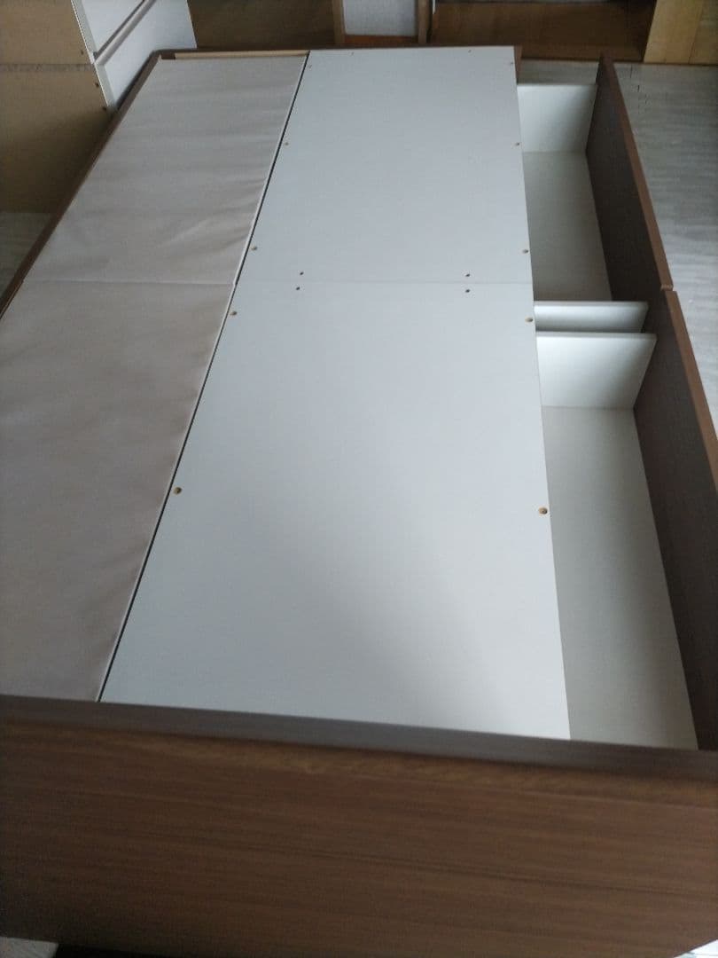 札幌市近郊の方限定！送料無料！ニトリ 収納付きシングルベッド