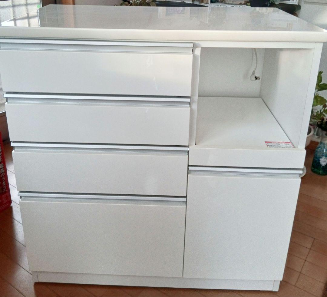 送料込み✩キッチンカウンター 4引き出し　ニトリ　中古