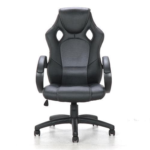 【新品・送料無料】レーシングチェアー サーキット BK
