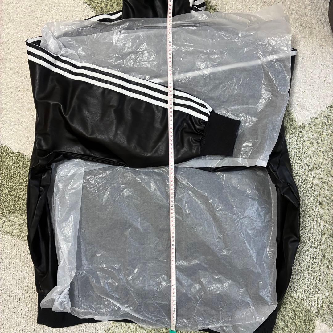 【5XLサイズ】adidas プレザー3Sトラックトップ ブラック
