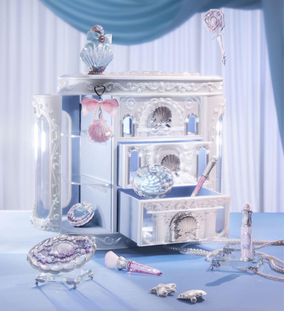 早い者勝ち　フラワーノーズ シェルズジュエルコレクションメイクボックス　小物入れ