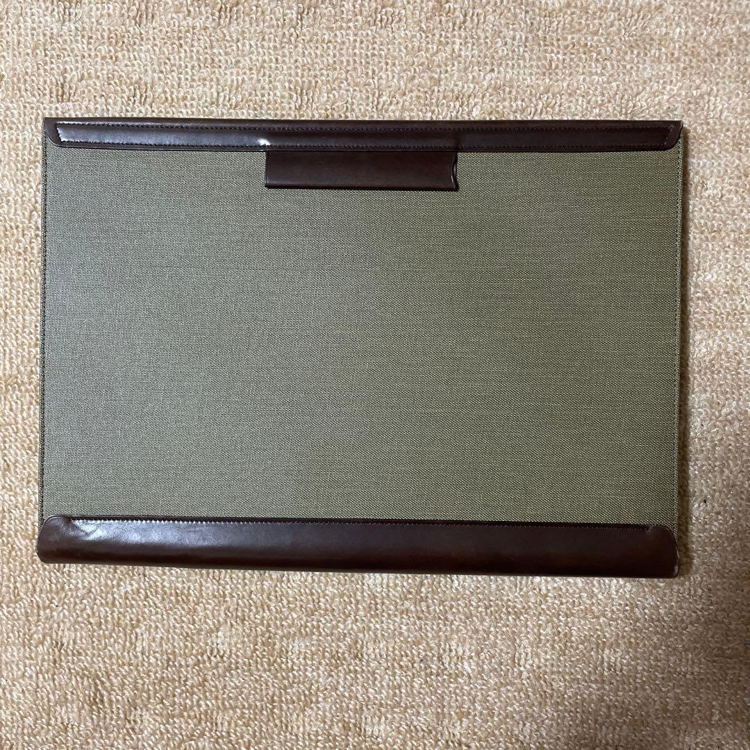 POSTALCO 書類ケース オリーブグリーン　リーガルエンベロープ