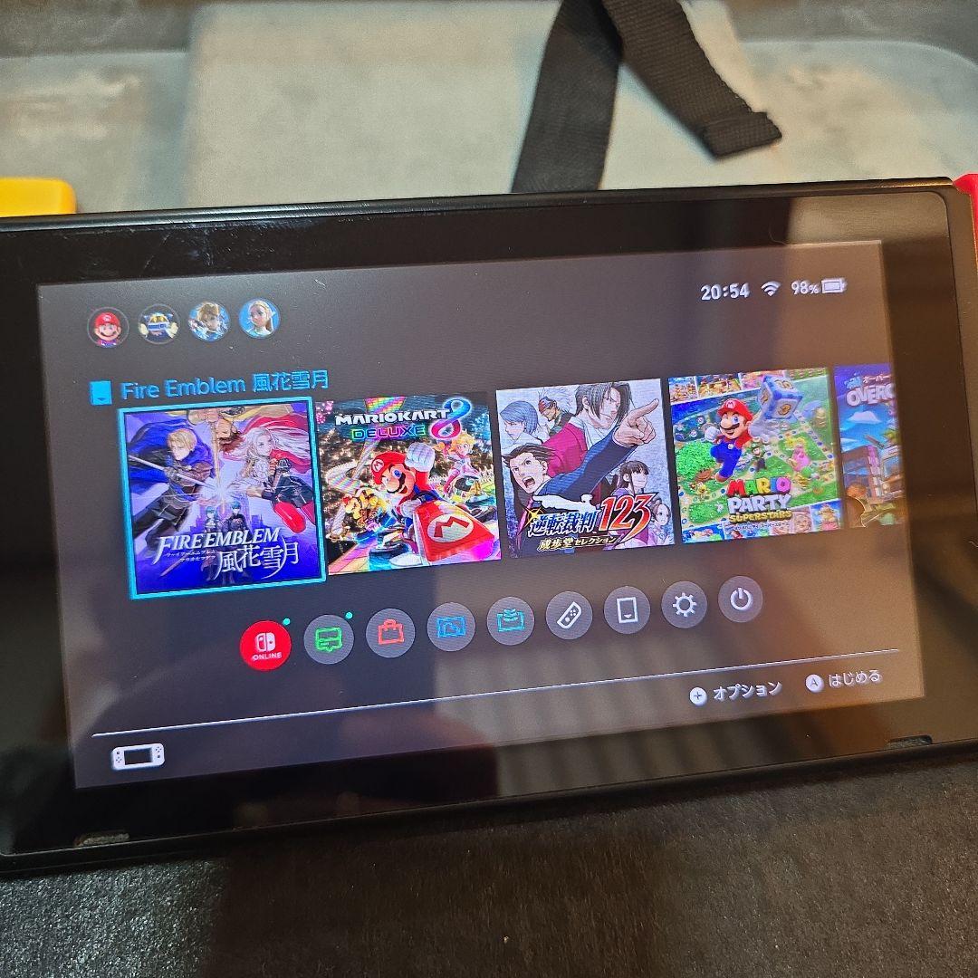 Nintendo Switch 本体 青/赤 Joy-Con付き+アクセサリー