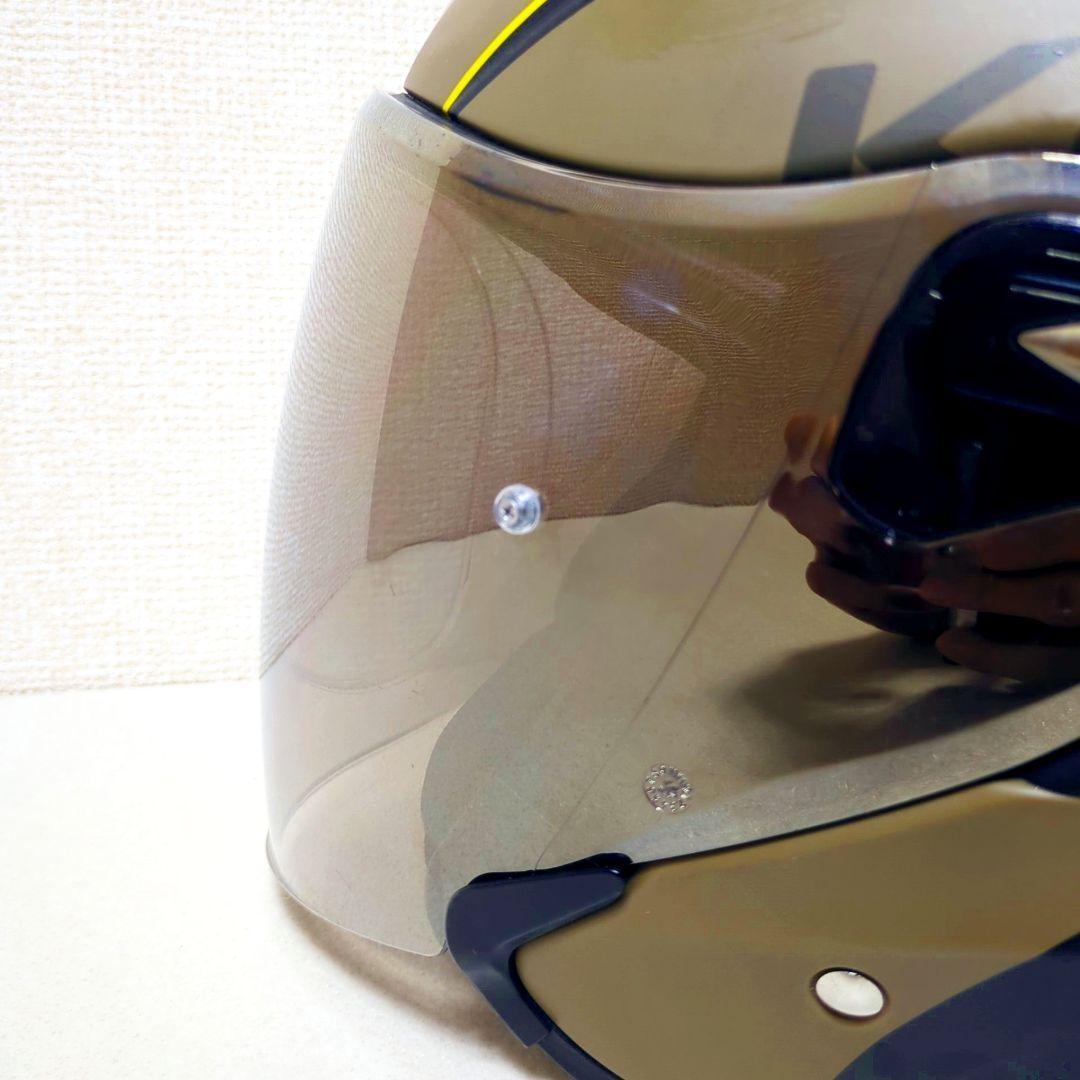 Kabuto ジェットヘルメット グレーEXCEED XL