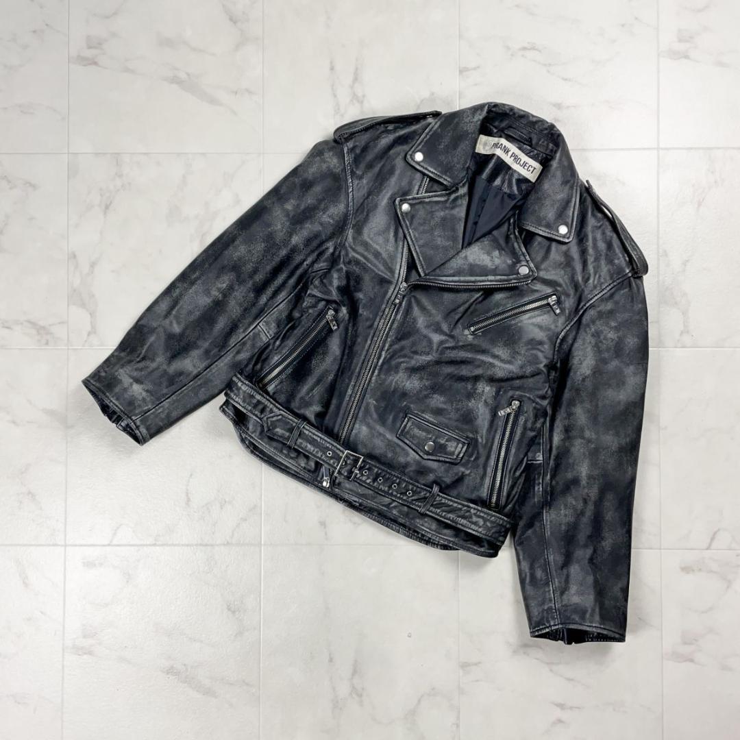 プランクプロジェクト ライダースジャケット ブラック サイズ36*HD724
