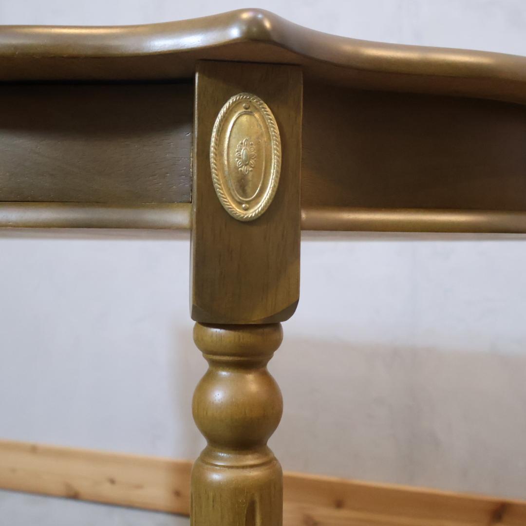 アンティーク調 コンソールテーブル クラシック ホールテーブル フラワースタンド