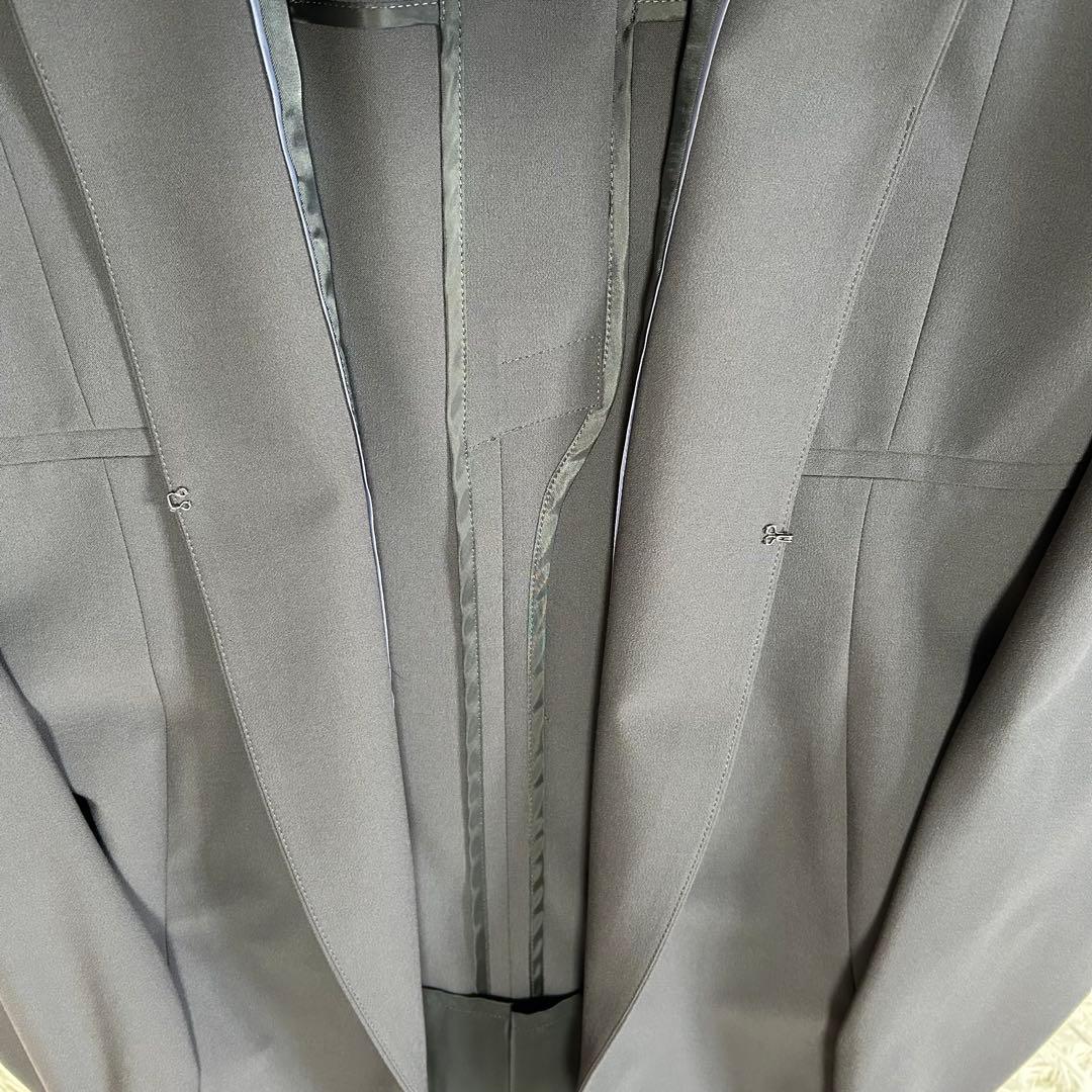 【未使用タグ付】AOKI×Oggi ストレッチノーカラージャケット パンツセット