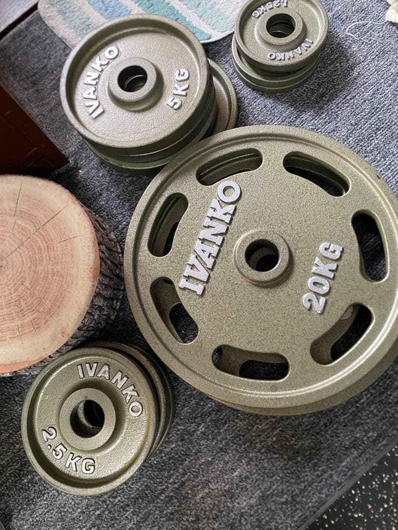 パワーラック IVANKOプレート125kg バーベルベンチ付き|引取限定