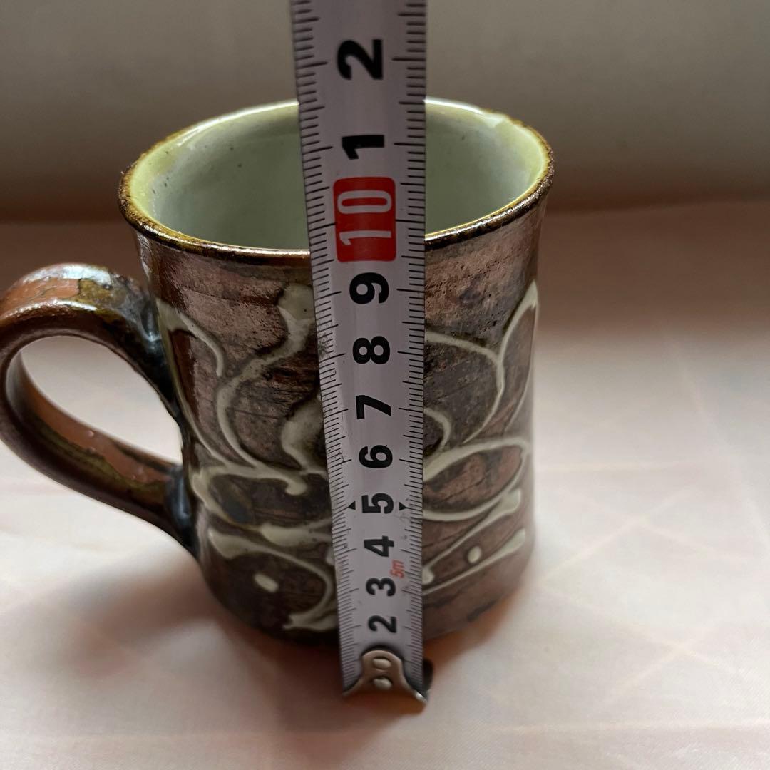 沖縄　やちむん　読谷　拓実窯　コーヒードリッパーとマグカップ