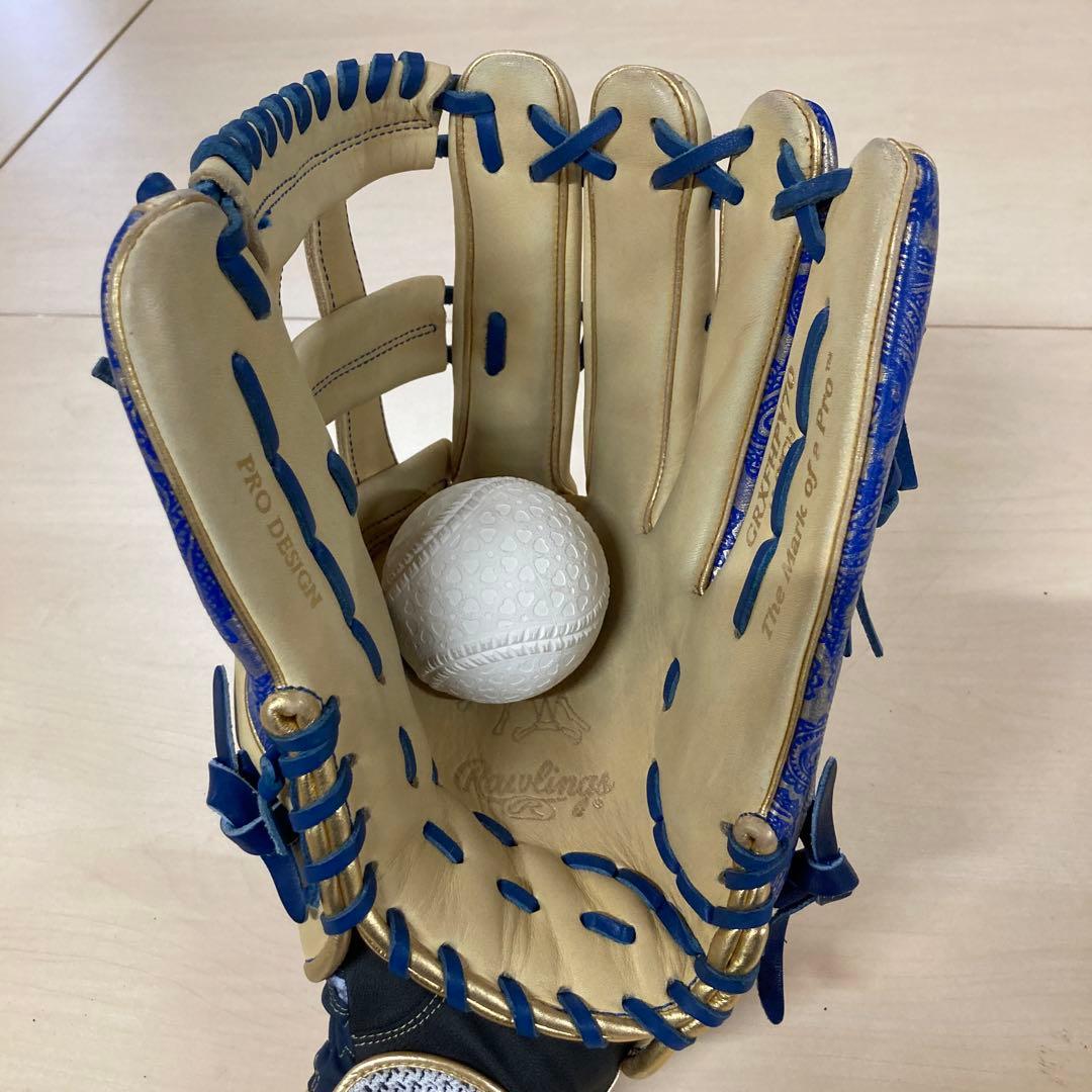 【限定モデル】Rawlings 外野手用 グローブ ペイズリー柄 コユニ対応