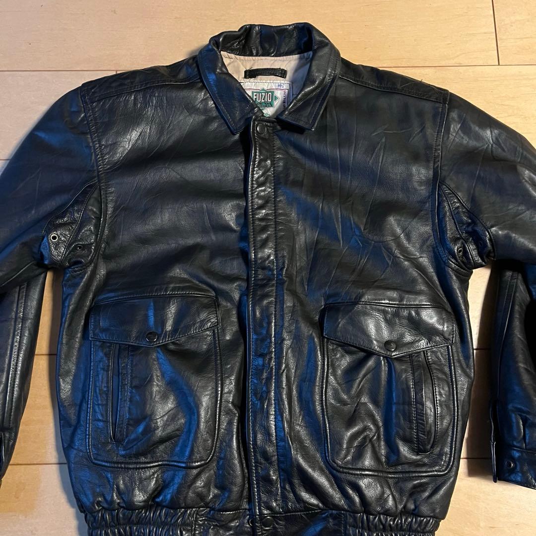 ジャケット・アウター archive A-2 real leather bomber jacket