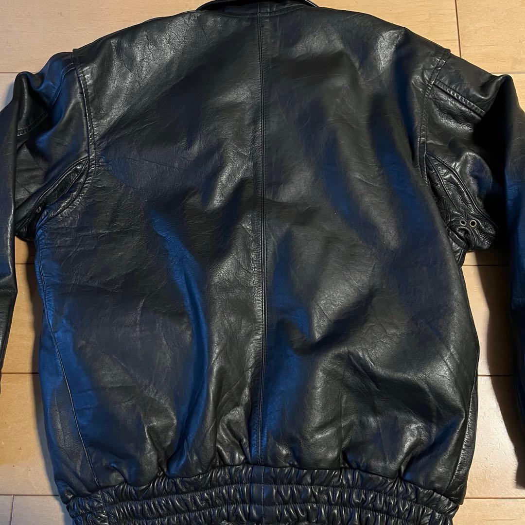 ジャケット・アウター archive A-2 real leather bomber jacket