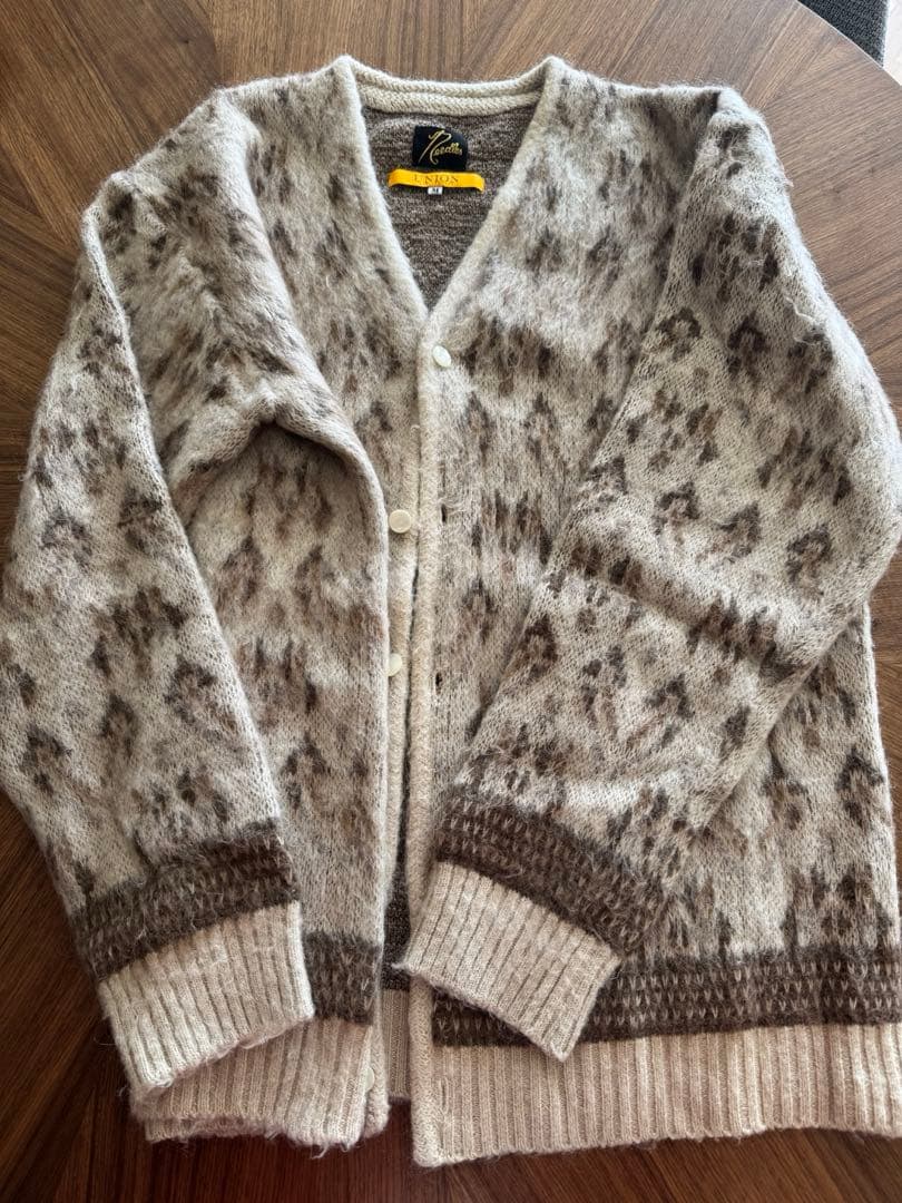 UNION別注 needlesモヘアニットカーディガン