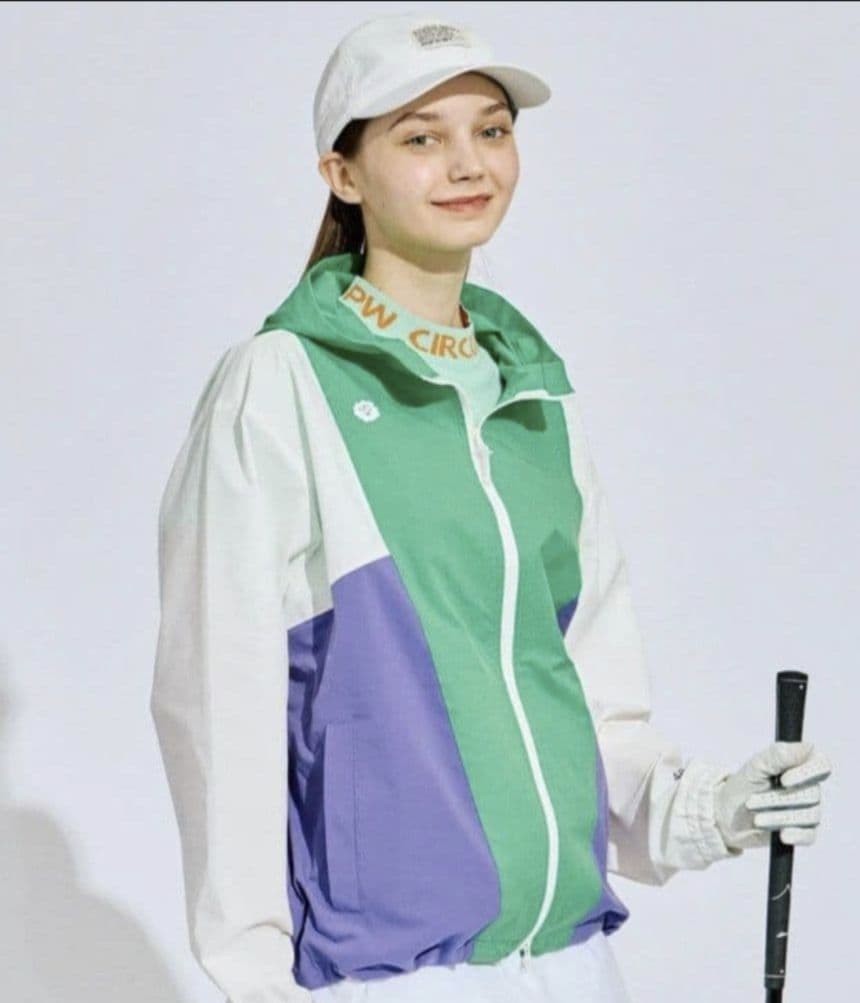 ★美品★2025年モデルPW CIRCULUSカラーブロッキングブルゾン　S