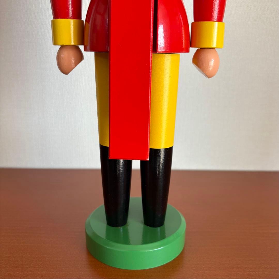 ドイツ エルツ山地 くるみ割り人形 王様 高さ35cm legler製