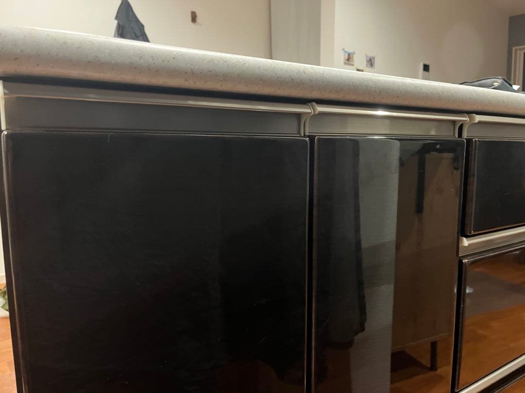 ニトリ　キッチンカウンター　アルミナ2