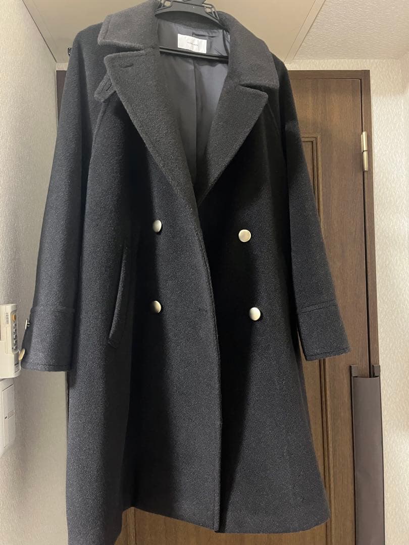 軽やかストレッチ襟2WAYコート/499666