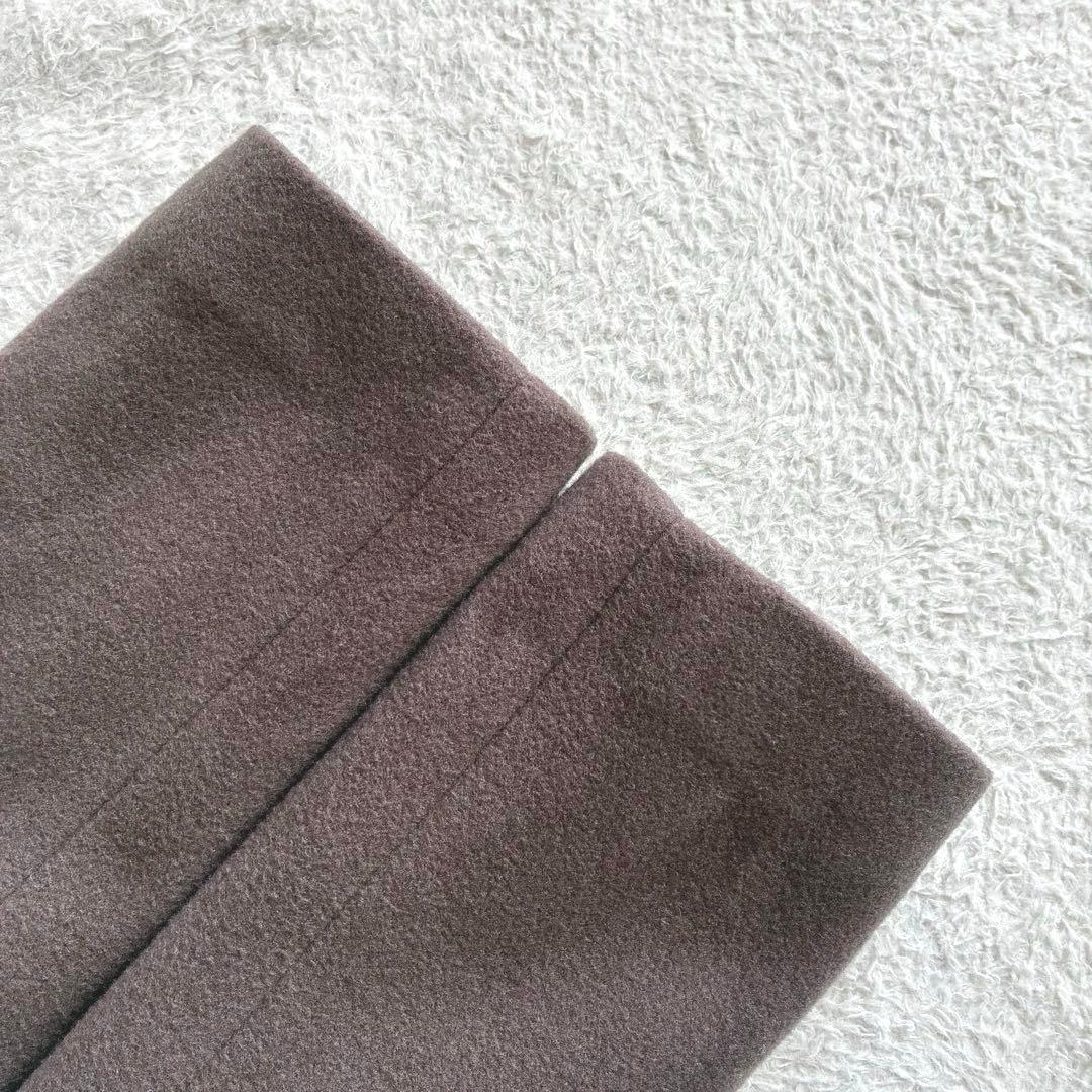 美品 ジルバイ ライトモッサドレスコート フォックスファー クリーニング済