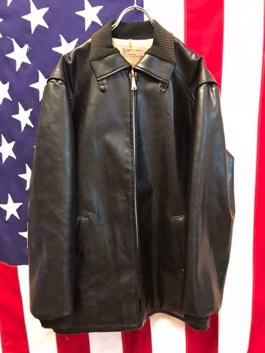★50's★Burlmere★VINTAGE★レザーファラオジャケット★レザー★
