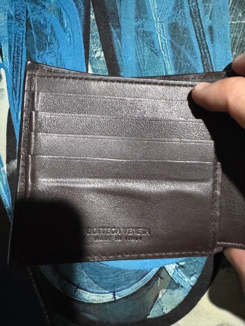 BOTTEGA VENETA 二つ折り財布 ダークブラウン 値下げ交渉可