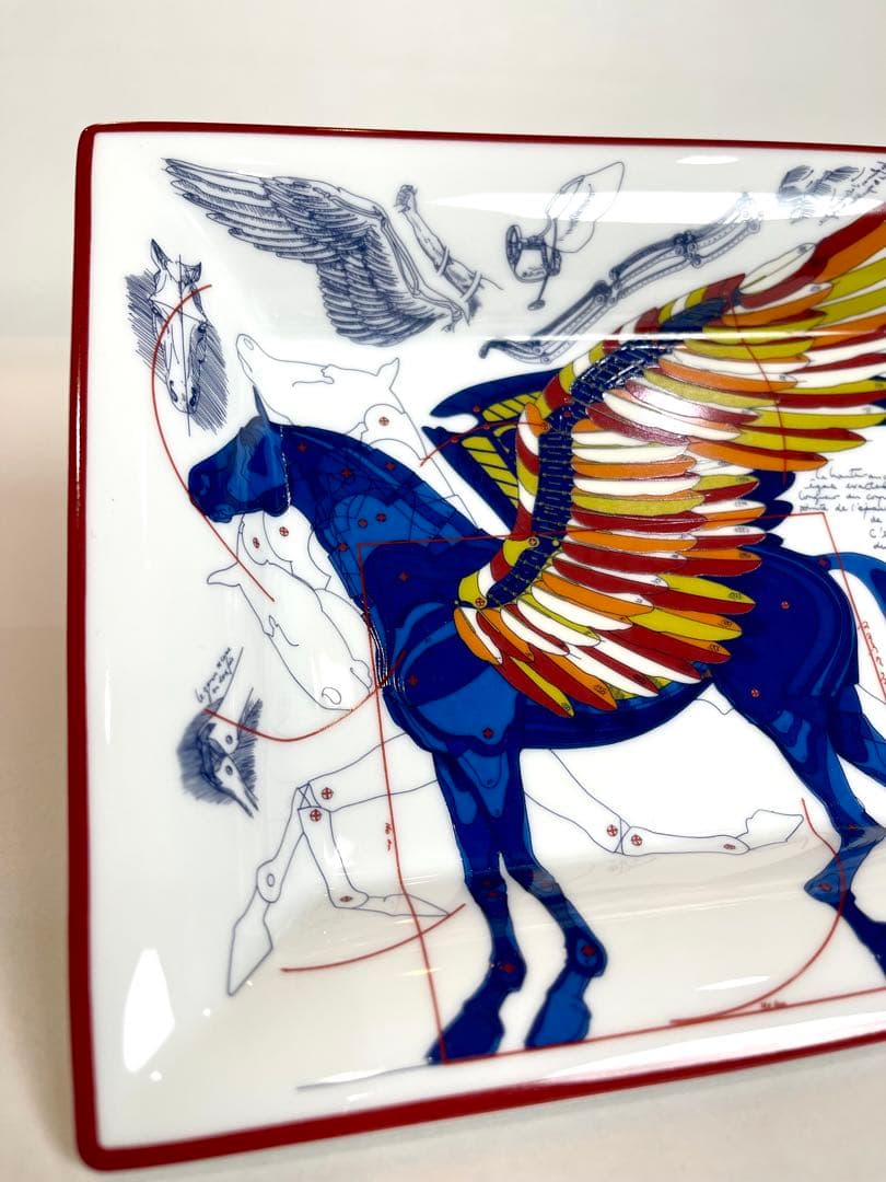 エルメスヴィドポッシュ　ペガウス　トレイ　美品