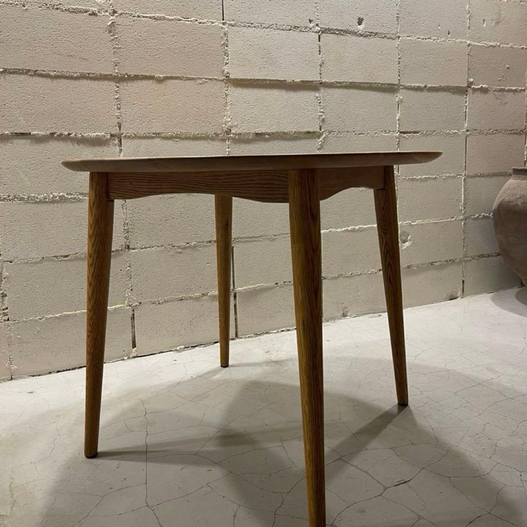 あさり 　IDC 大塚家具　シネマ　ダイニングテーブル　オーク無垢