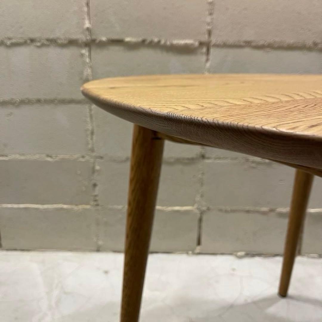 あさり 　IDC 大塚家具　シネマ　ダイニングテーブル　オーク無垢