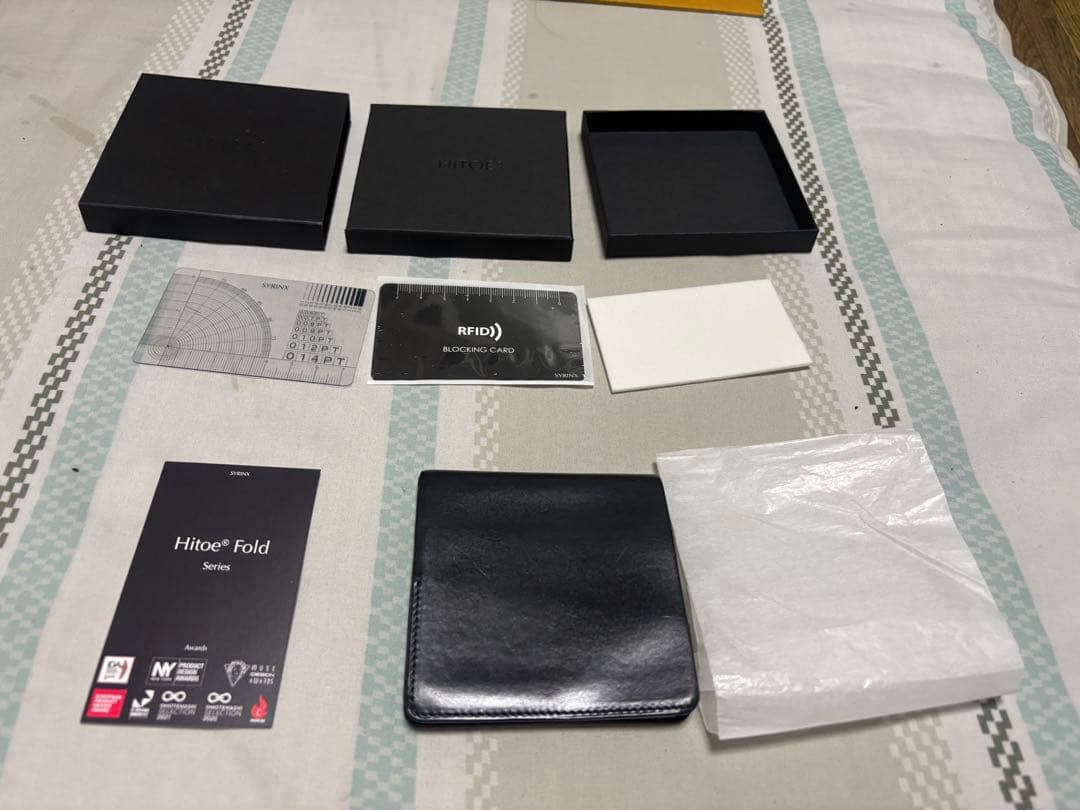 HITOE Fold Less Misty Navy 右