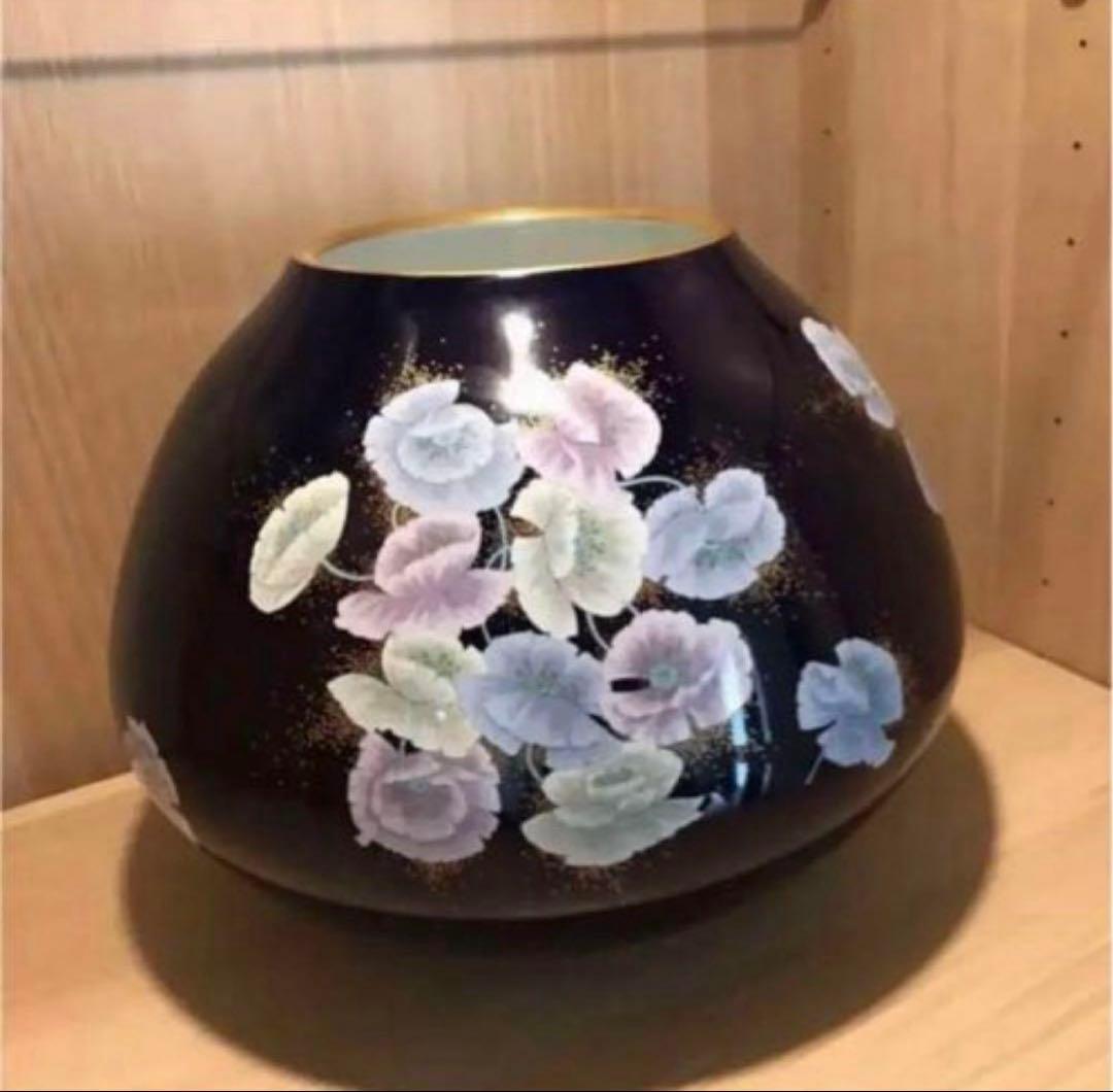 未使用 素敵な 花瓶 鉢 フラワーベース 香蘭社