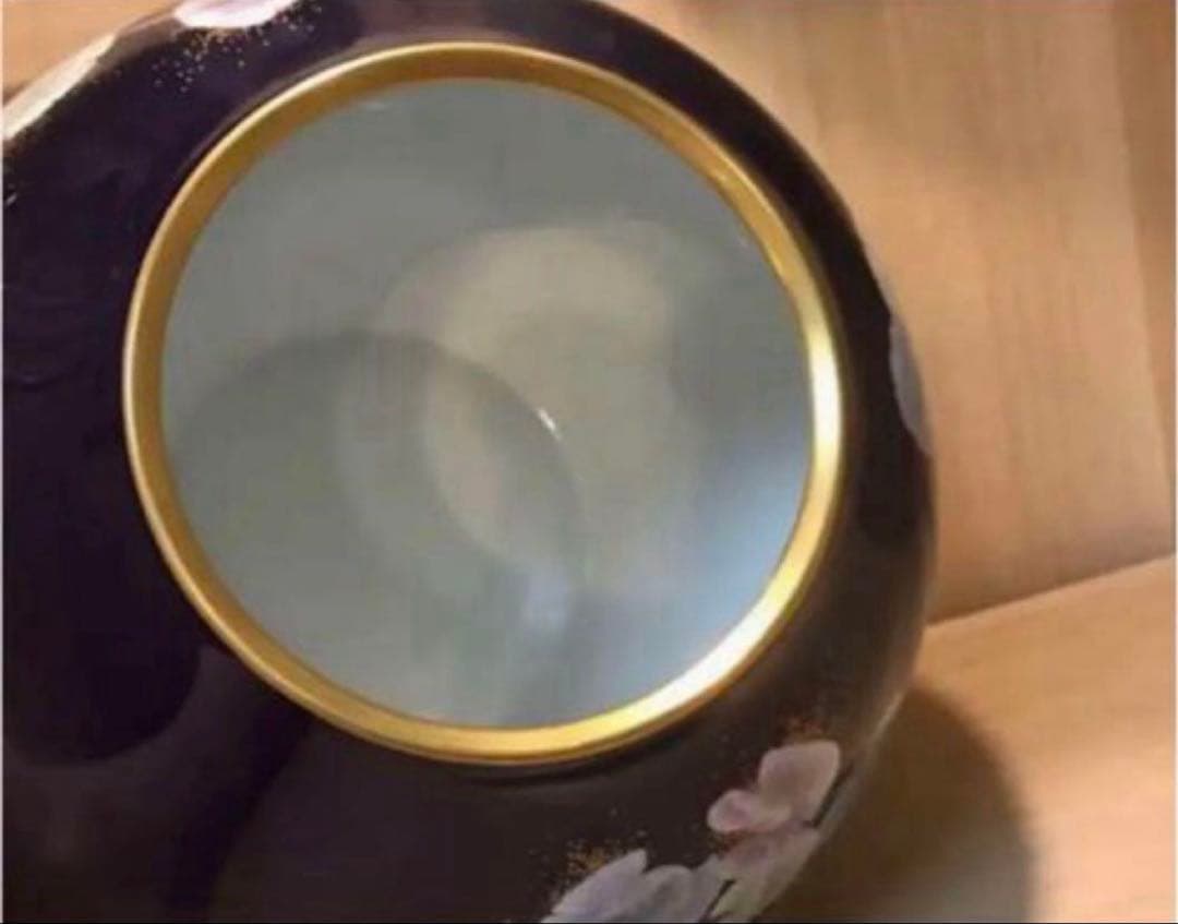 未使用 素敵な 花瓶 鉢 フラワーベース 香蘭社