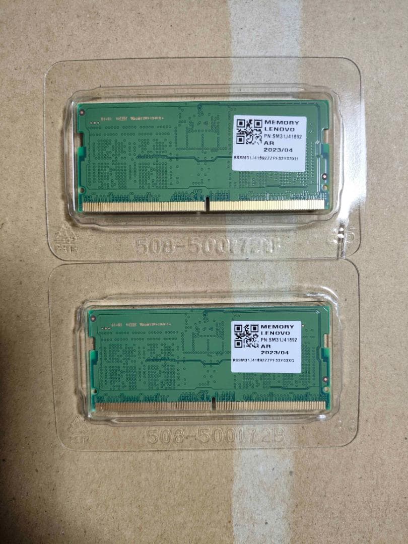 メモリー Samsung 16GB DDR5-5600 SODIMM 2x8GB Set
