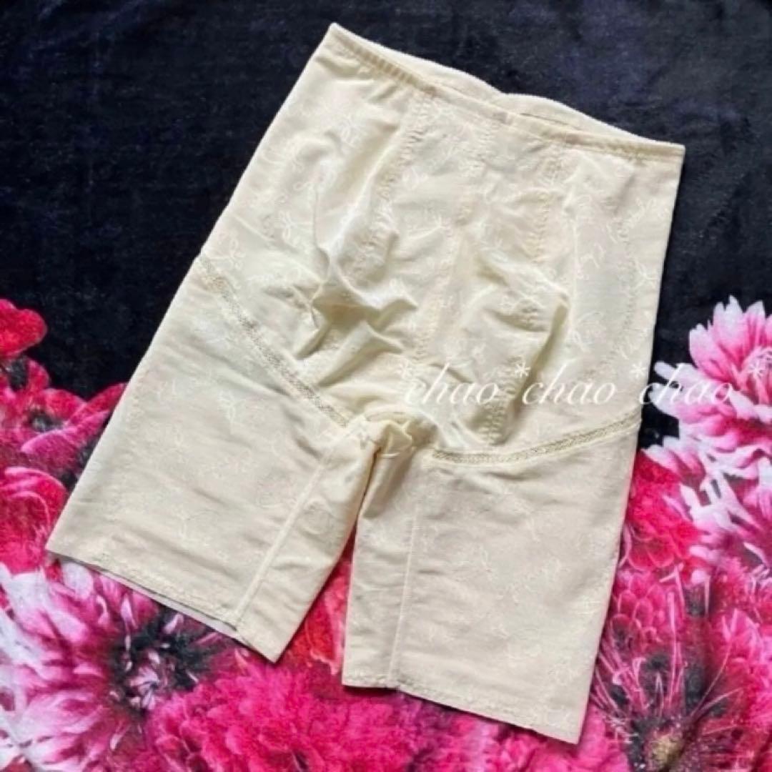 シャンデール エレガント フルロングガードル 76 シャンパンゴールド 補正下着