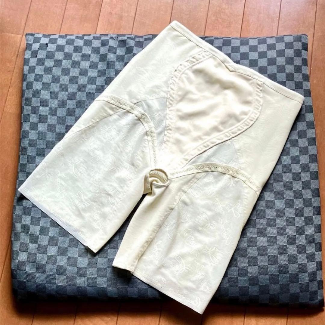 シャンデール エレガント フルロングガードル 76 シャンパンゴールド 補正下着